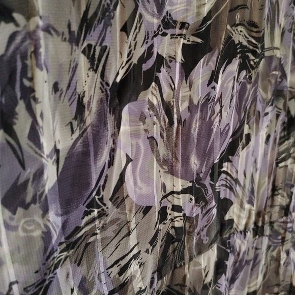 2/$30 Reitmans Pleated Look Sheer blouse - Picture 8 of 8